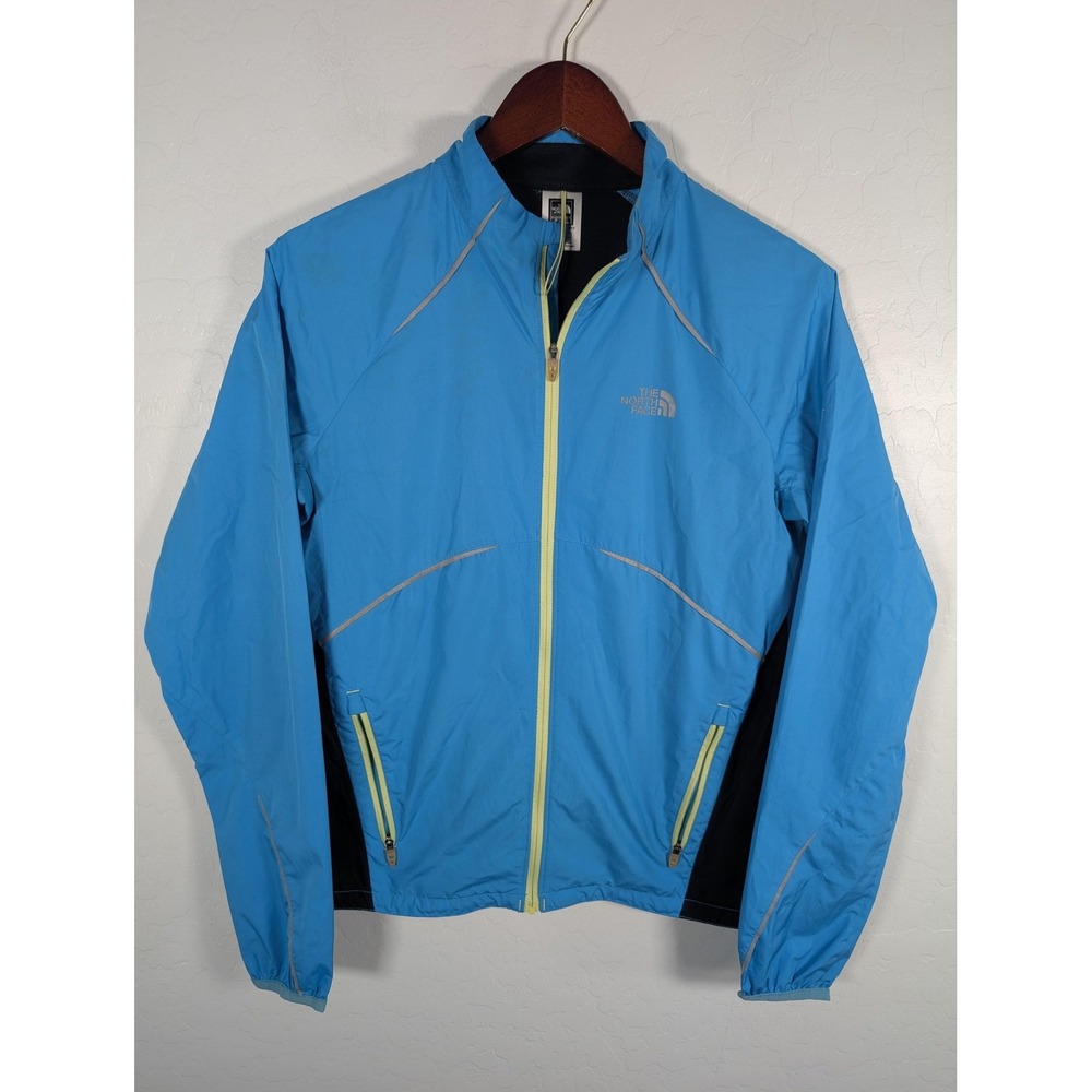 North Face Flight‎ Series Jacket Womens Small Windbreaker Reflective Zip Running